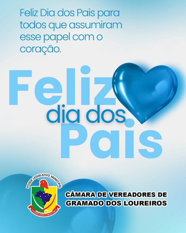 09 de agosto - Dia dos Pais